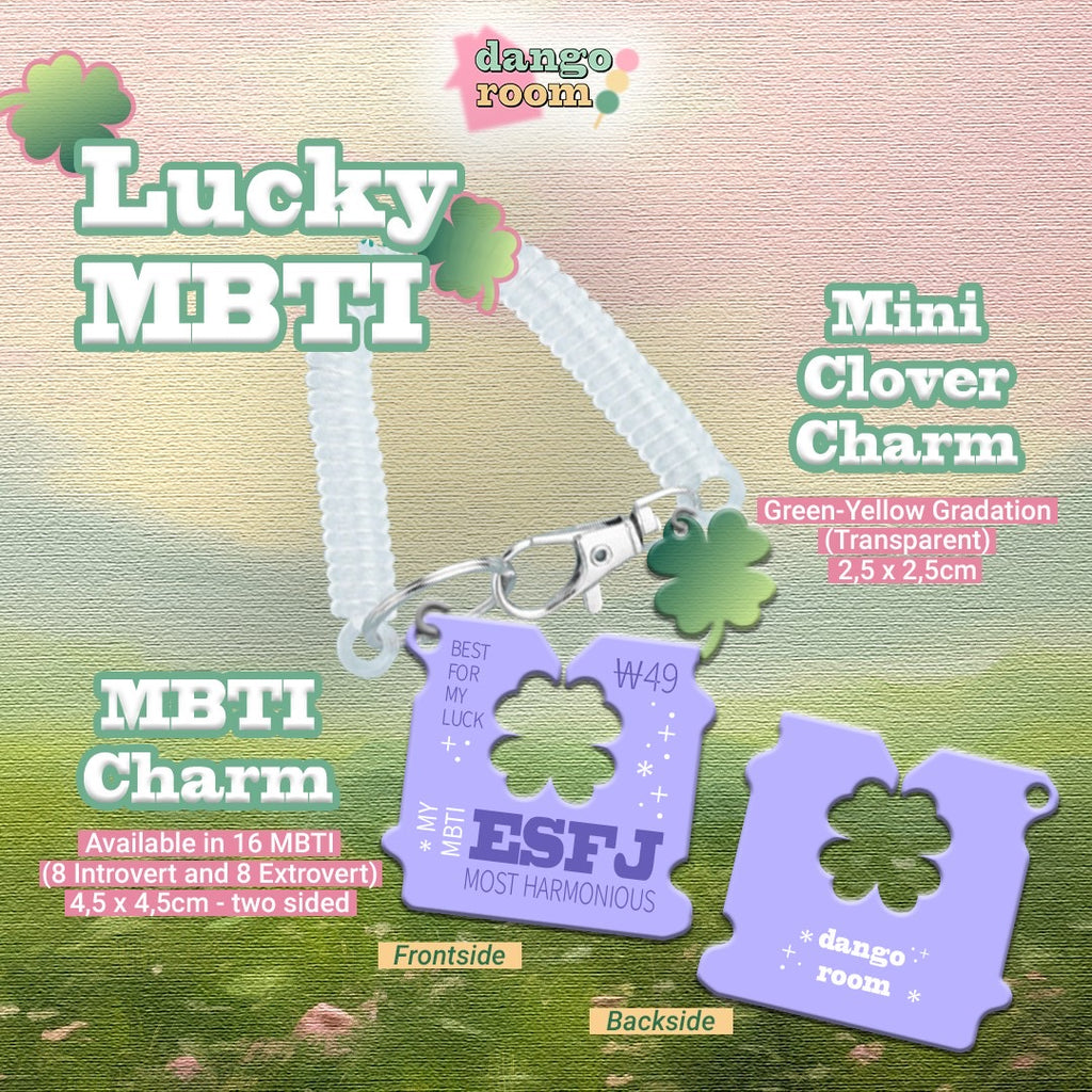 🍀Lucky MBTI Keychain🍀
