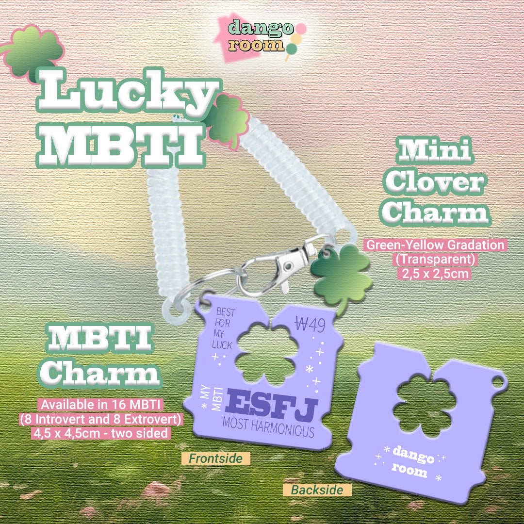 🍀Lucky MBTI Keychain🍀