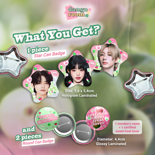 MySweetPop! Can Badge aespa ATEEZ BTS BOYNEXTDOOR CORTIS ENHYPEN hearts2hearts IVE Jay Park LNGSHOT RIIZE TXT